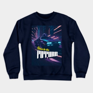 Cyberpunk ride on Crewneck Sweatshirt